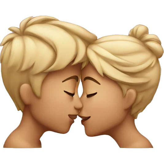 kissing emoji