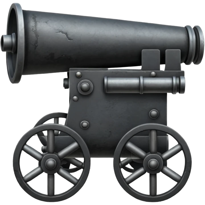 Black Cannon emoji