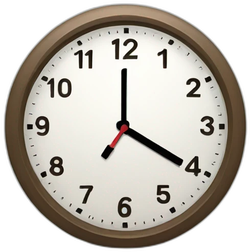 Clock midday with question mark emoji