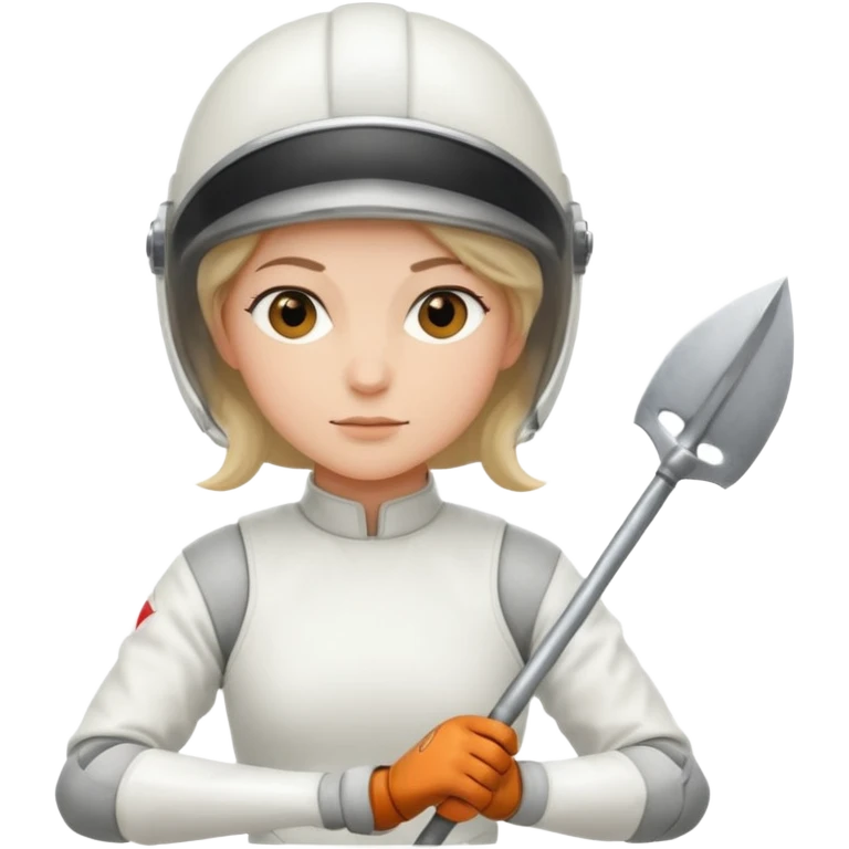 fencer woman emoji