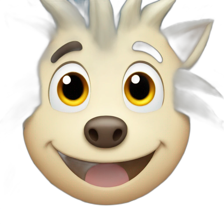 blue hedgehog emoji