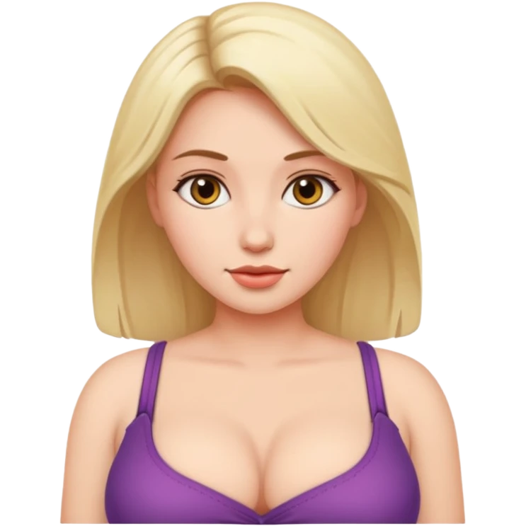 Only boob women big emoji