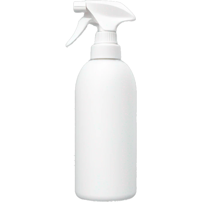 white spray bottle emoji