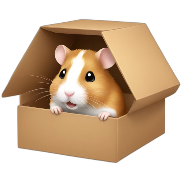 hamster in a box emoji