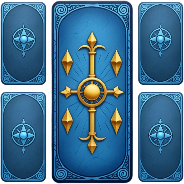 tarot cards back side emoji