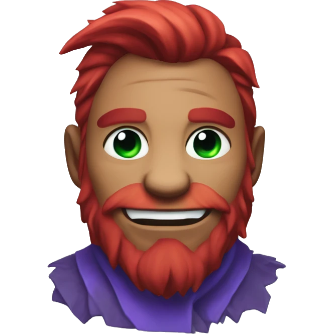 Create some Twitch emojis based on a spectral tiger. The colors is red, blue and some green vapor emoji