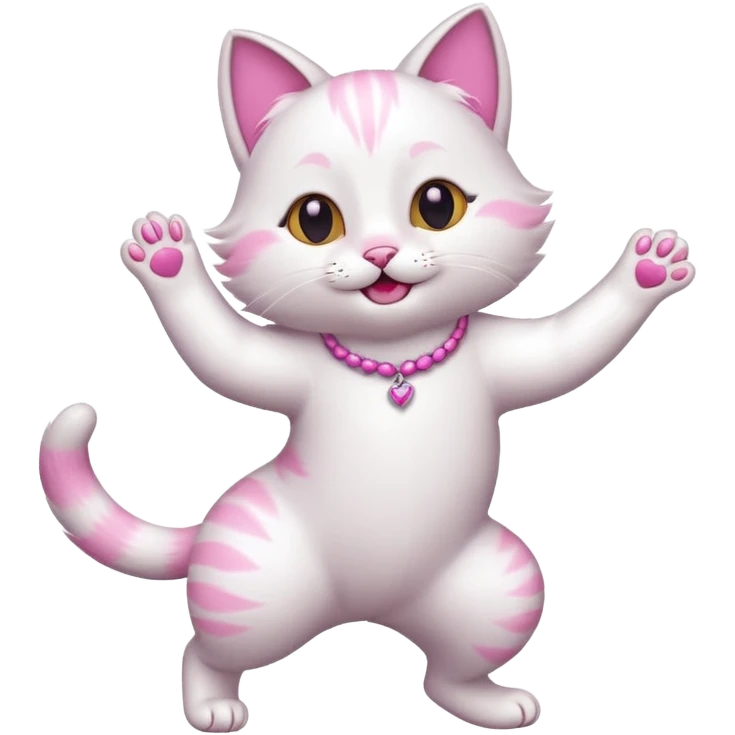 Dancing cat emoji