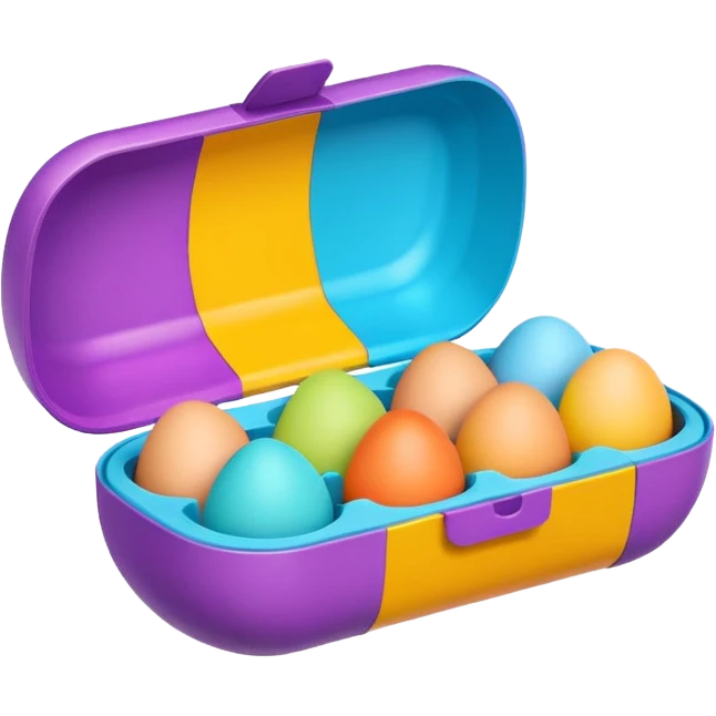 Surprise egg box emoji