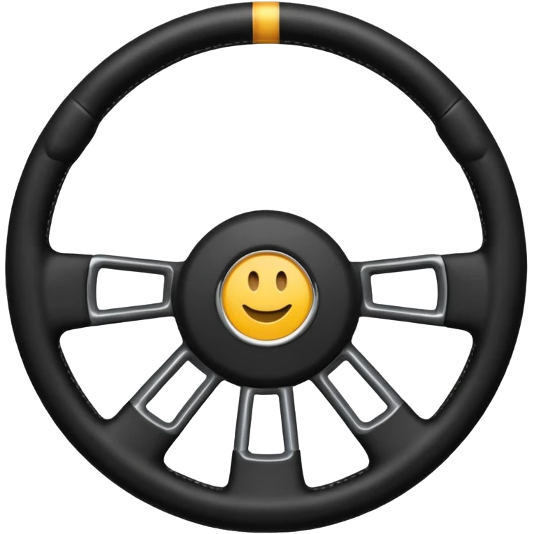steering wheel emoji