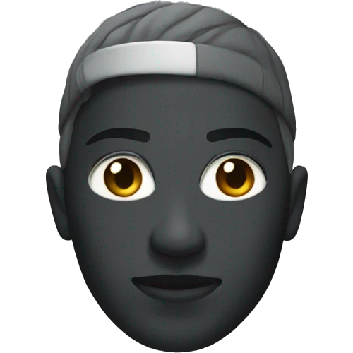 Black Nike tech emoji