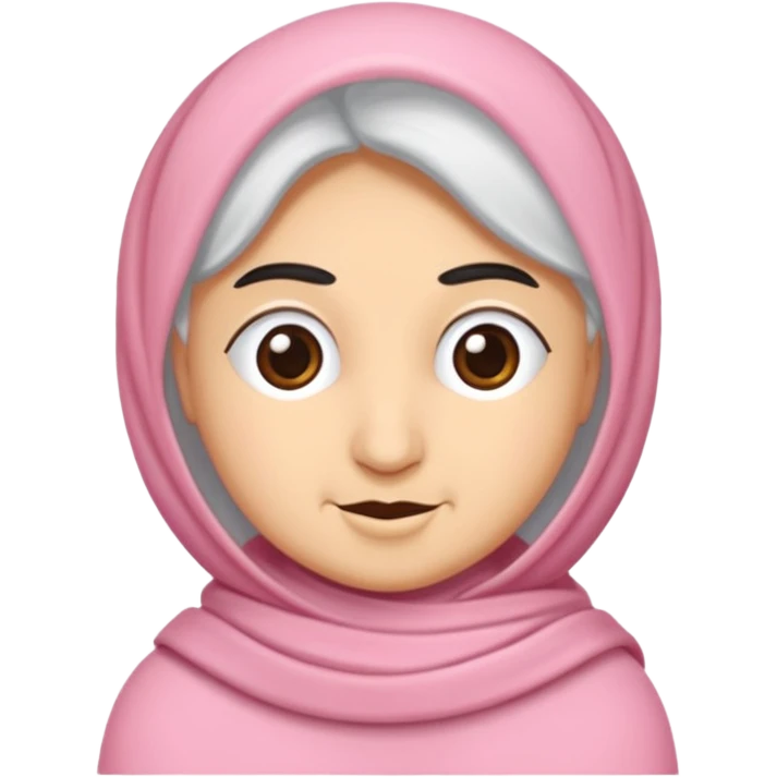Pembe gülen yüz  emoji