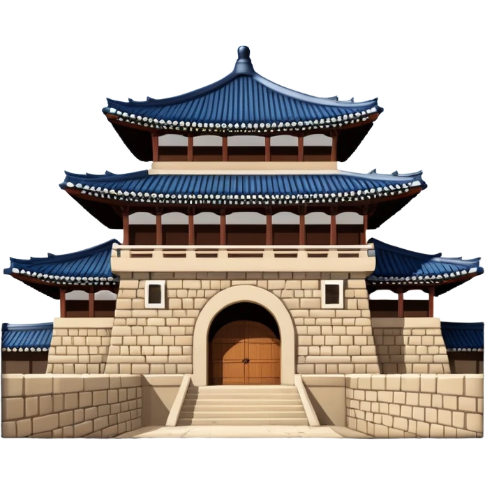 South Korea suwon Hwaseong Fortress Palace emoji