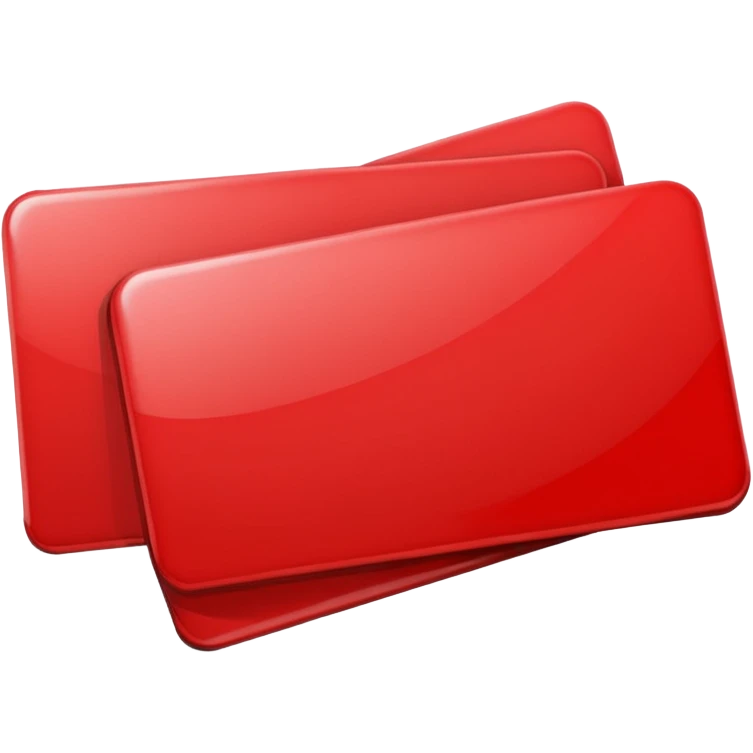 red card emoji