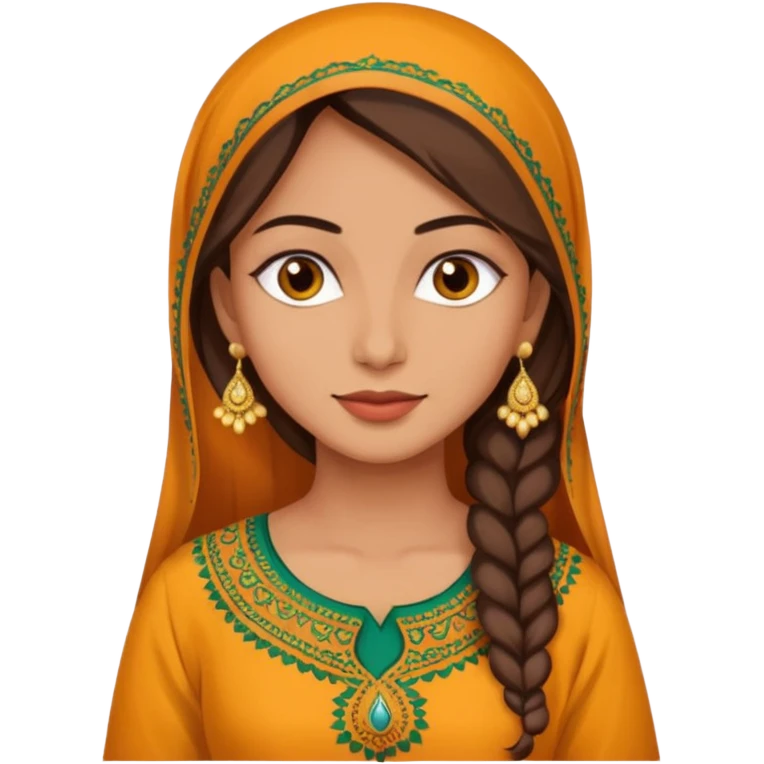 Salwar kameez emoji