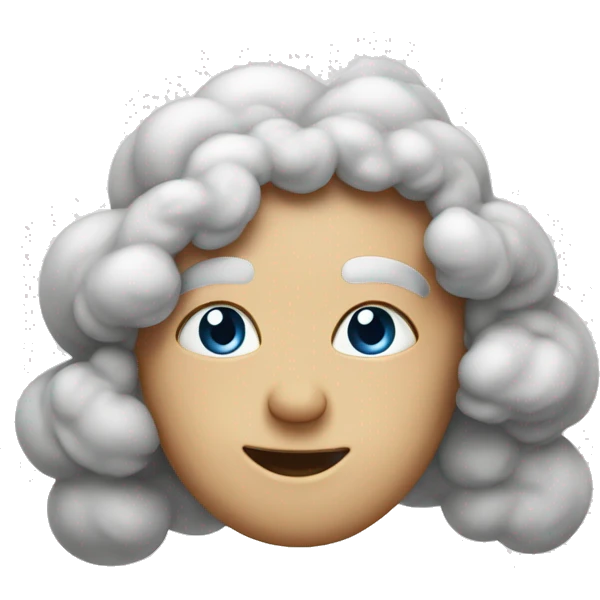 Lachende wolke emoji