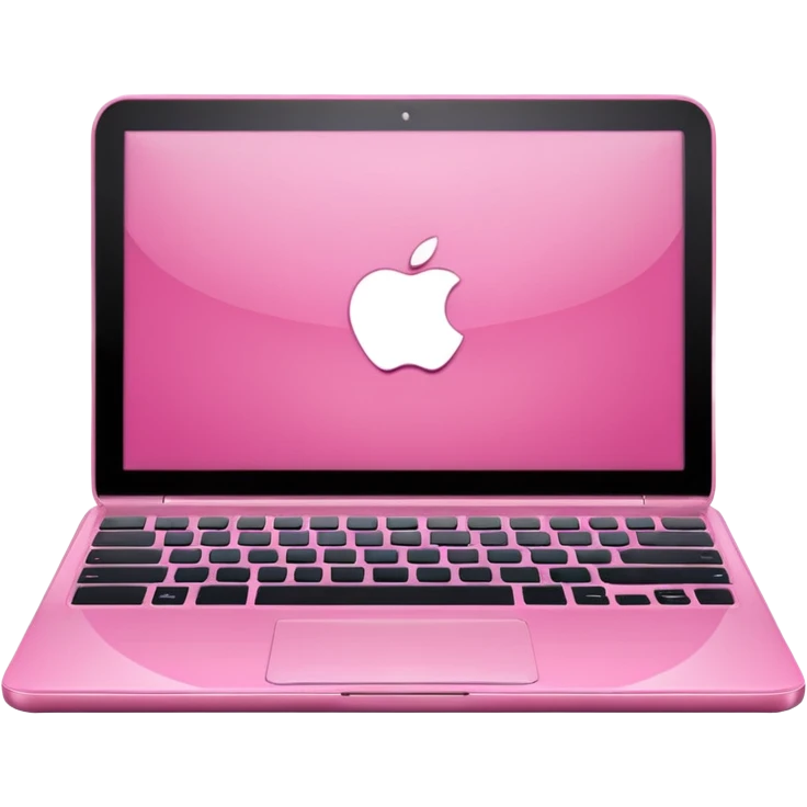 Pink Laptop emoji