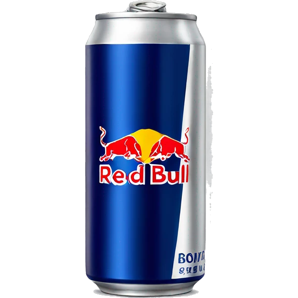 Red bull can emoji