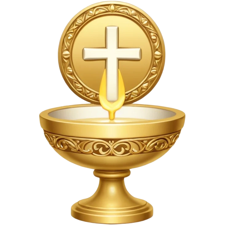 adoration and eucharits emoji