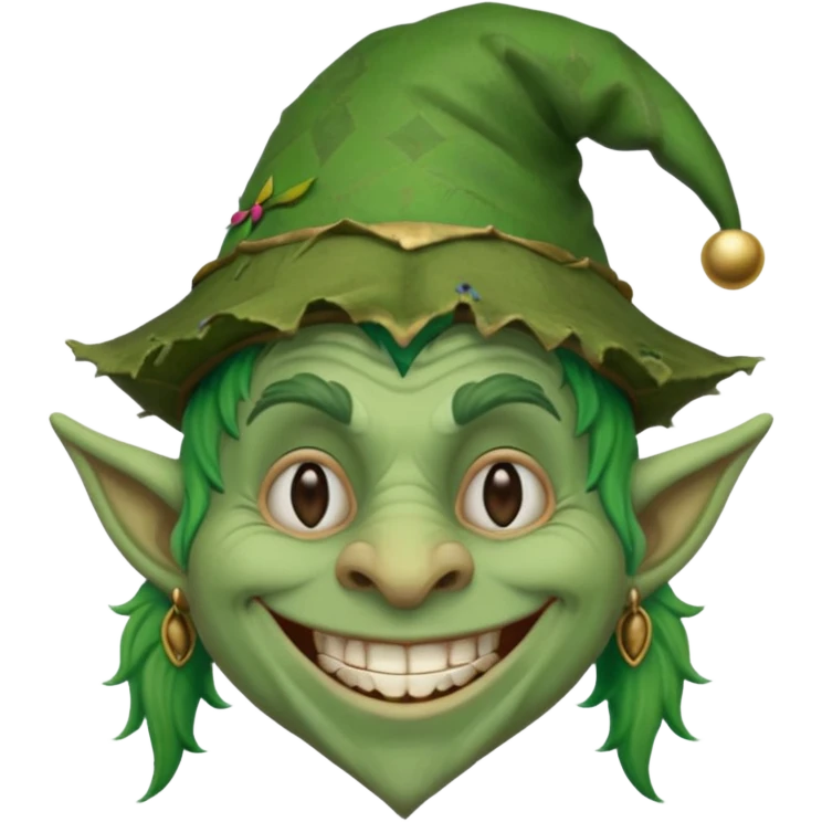 troll jester emoji