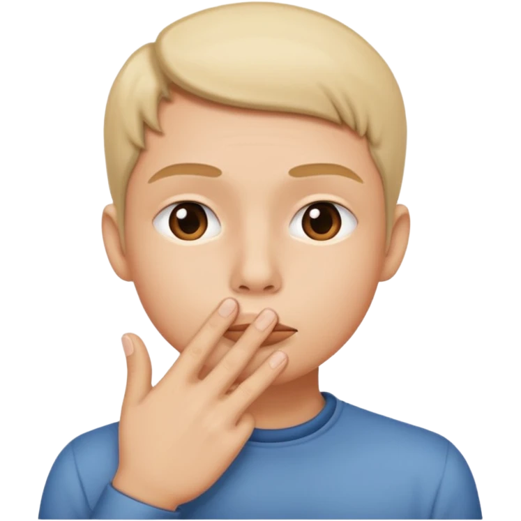 🫂🤫 emoji