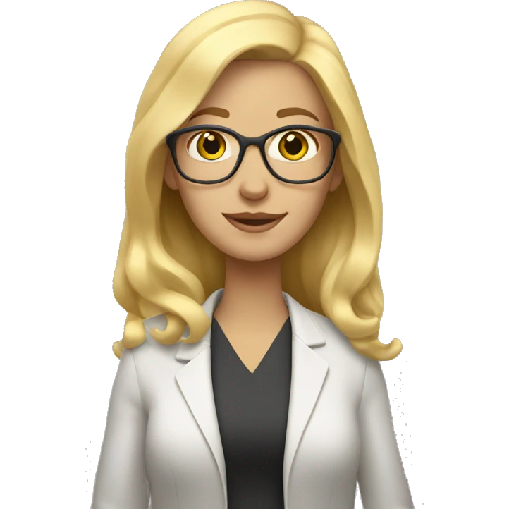 Mid tone teacher with blonde hair  emoji