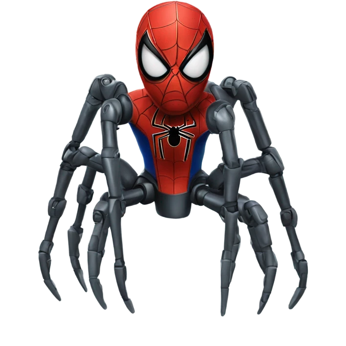spider-man robot emoji