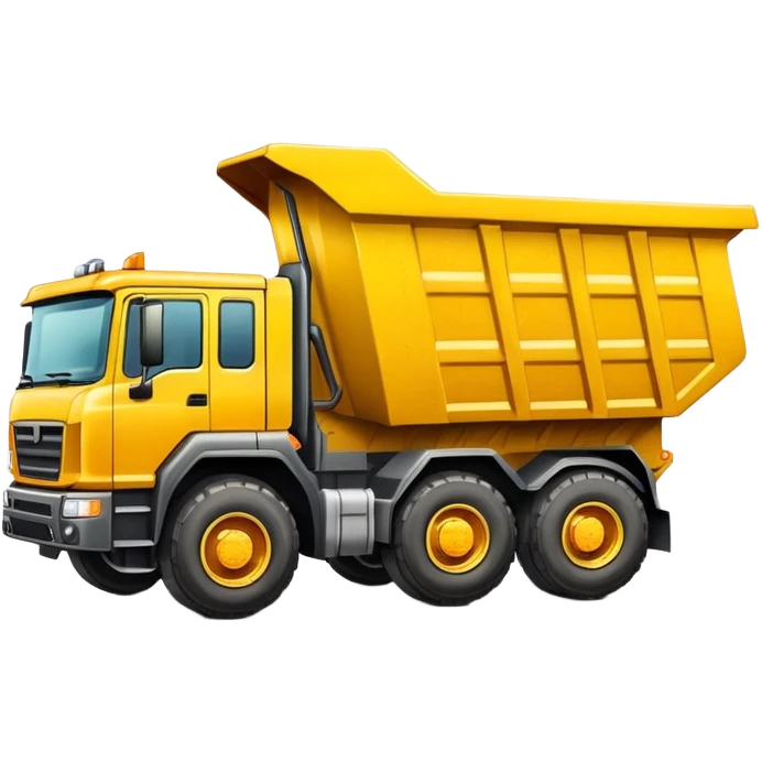 Big dump truck emoji