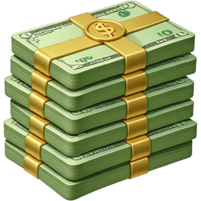 Сделай пачку денег как в GTA San Andreas emoji