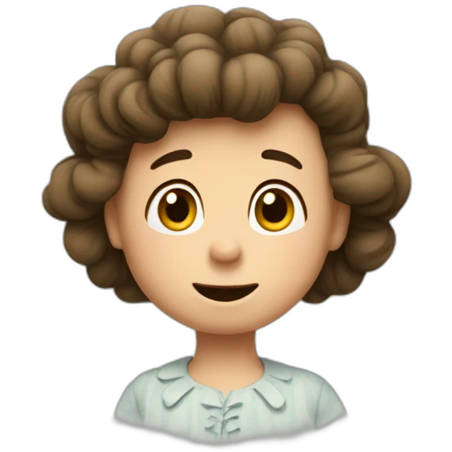 Cara de Charlie Brown feliz emoji