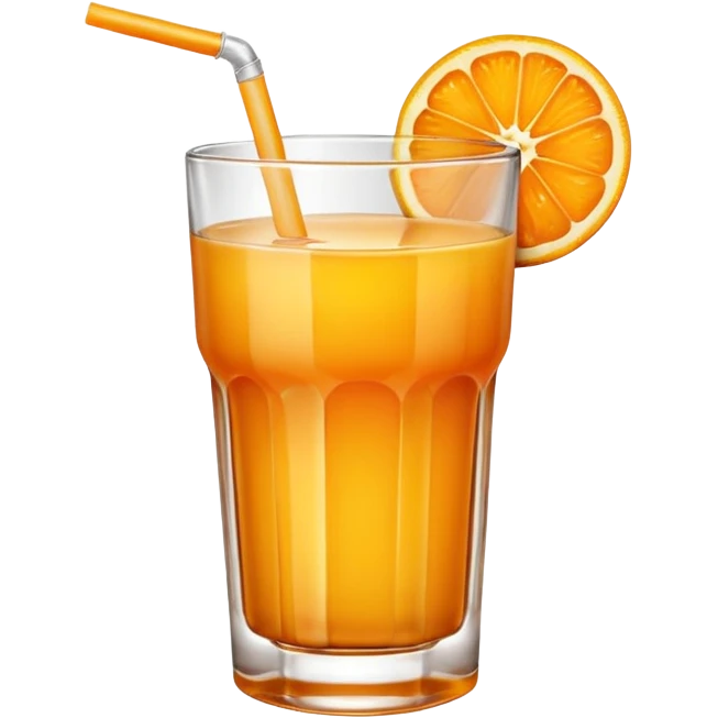 orange juice love emoji