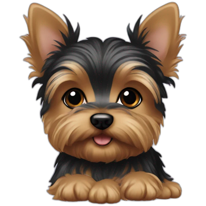 baby yorkie emoji