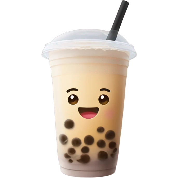Bubble tea Gong Cha emoji