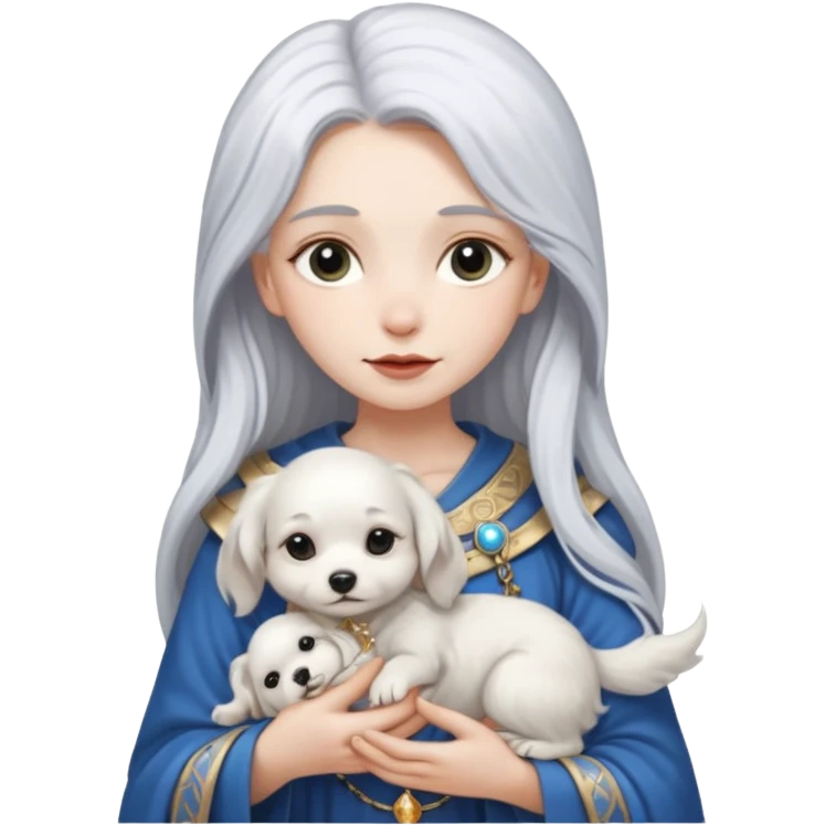 Priestess of the Moon has Puppy Love emoji