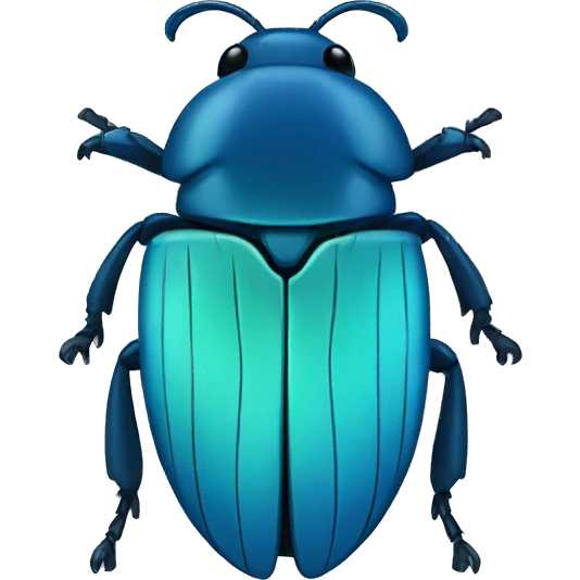 blue bettle DC emoji
