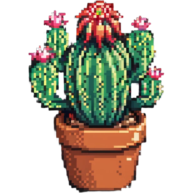 cactus in decorative pot emoji