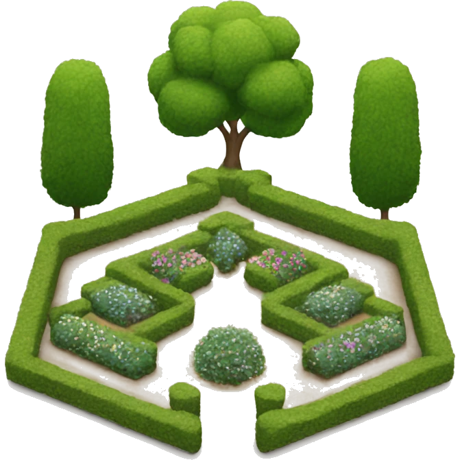 logo of a garden  emoji