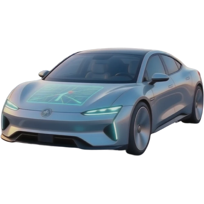 self driving car emoji