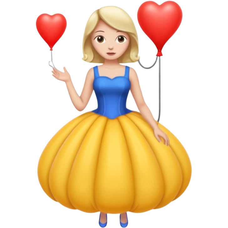 Woman Being Inflated   emoji