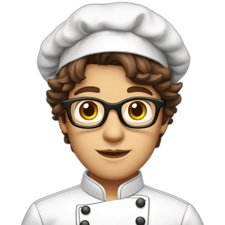 chef-young-glasses-hat-lechuge-brownhair emoji