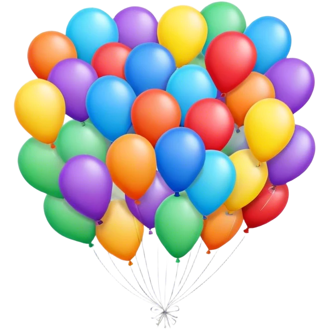 40 ballon emoji