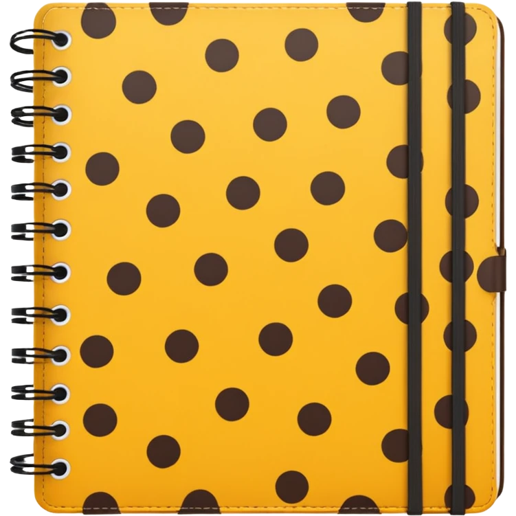 leopard patterned notebook emoji