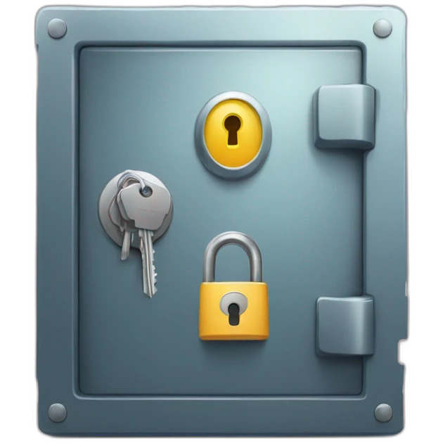 secure password safe emoji