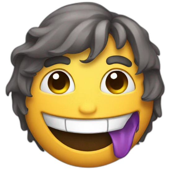 grinning floppy emoji