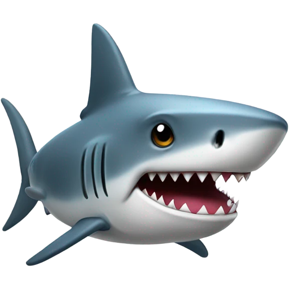 Shark with tophat emoji