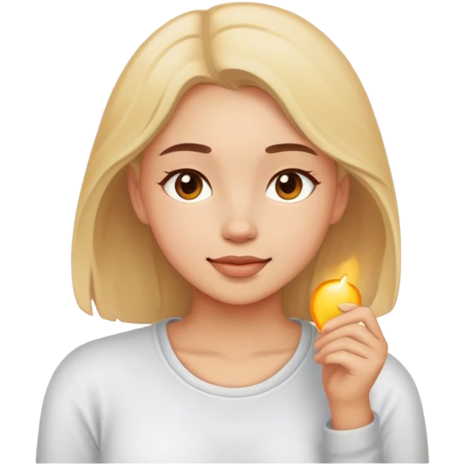 Relax girl emoji