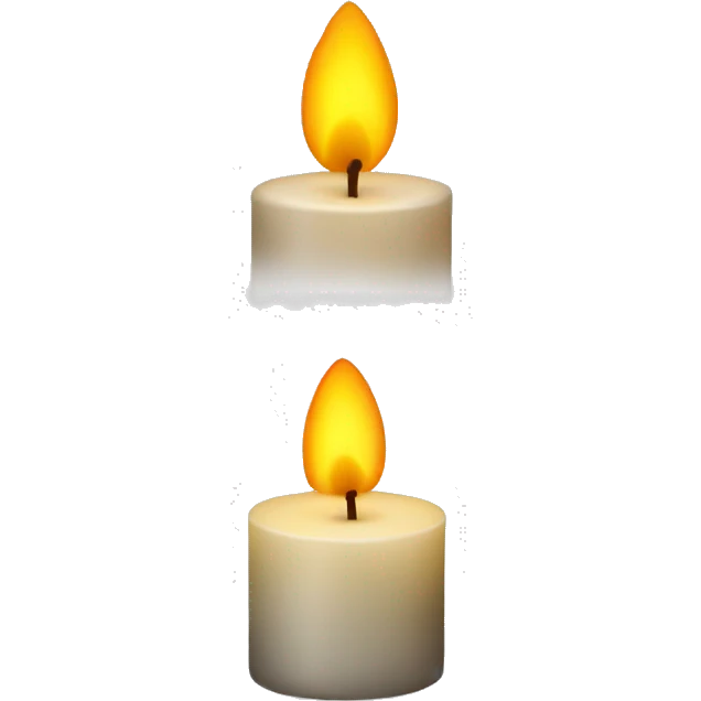 Candles designer  emoji