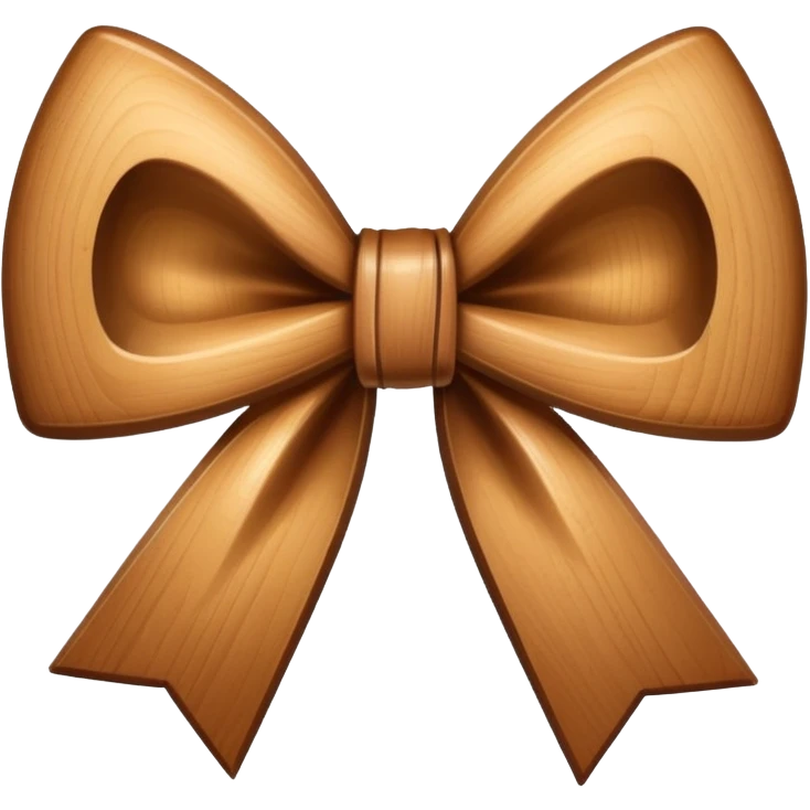 Clean bow emoji