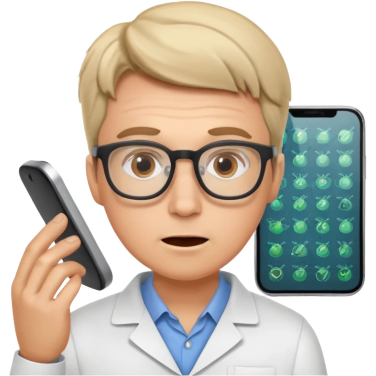 I want an emoji of a crazy data scientist fixing bugs emoji