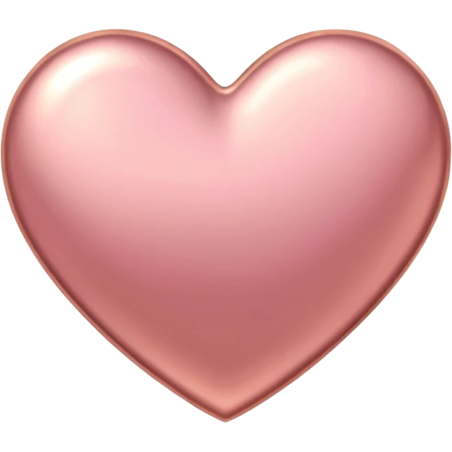I need a pink and rose gold Heart emoji emoji