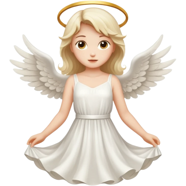 Beautiful angel girl emoji